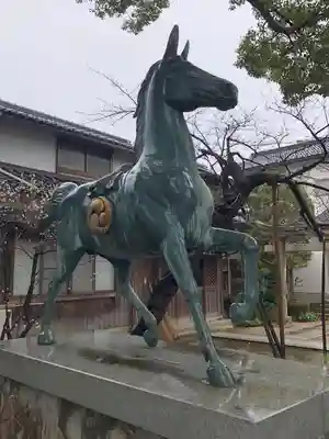 八幡神社の狛犬