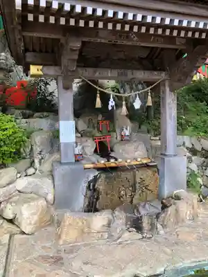 太皷谷稲成神社の手水舎
