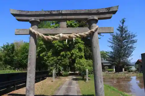 庄野菅原神社の鳥居