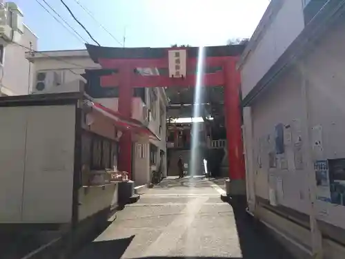 元町厳島神社の鳥居