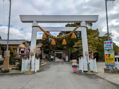 志氐神社の鳥居