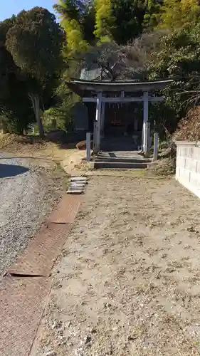 牛神社の鳥居