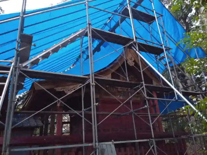 八王子神社の本殿・本堂