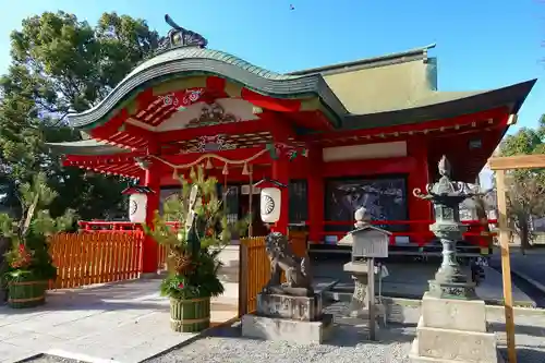 呉服神社の本殿