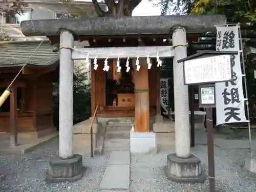 川越熊野神社の鳥居