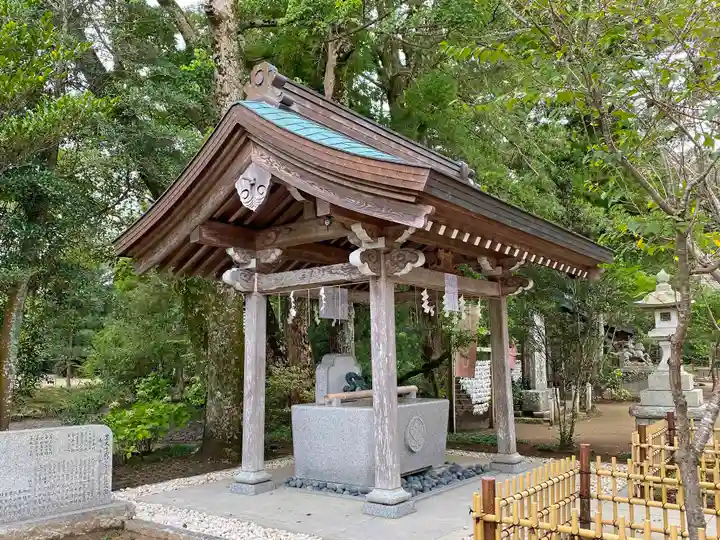 橘樹神社の手水舎