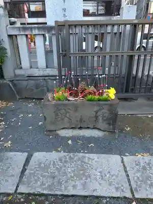 柏神社の手水舎