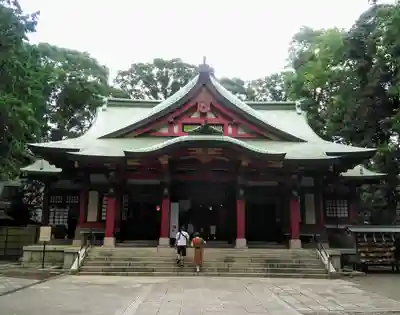 世田谷八幡宮の本殿・本堂