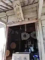 祭り日の羽田笛吹田八幡神社。