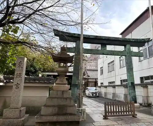 名古屋東照宮の鳥居