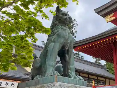 武蔵御嶽神社の狛犬