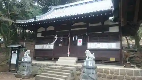 物部神社（石和町松本）の本殿