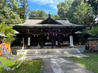 朝日森天満宮の本殿・本堂