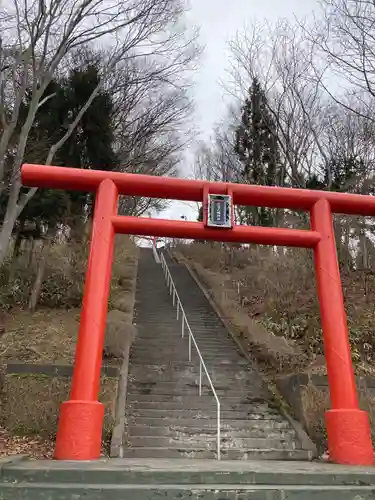 本輪西八幡神社の鳥居