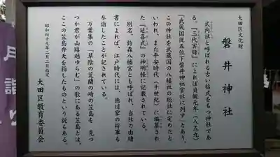 磐井神社の歴史