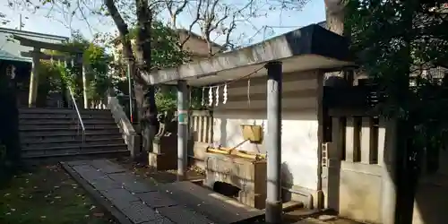 櫻田神社の手水舎