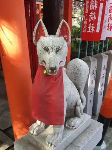 阿部野神社の狛犬