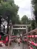 洲嵜神社の鳥居