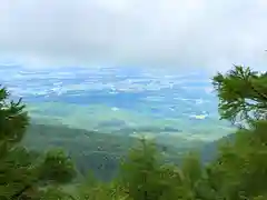 高峯神社(大室神社奥宮)の景色