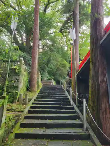 八幡朝見神社の自然