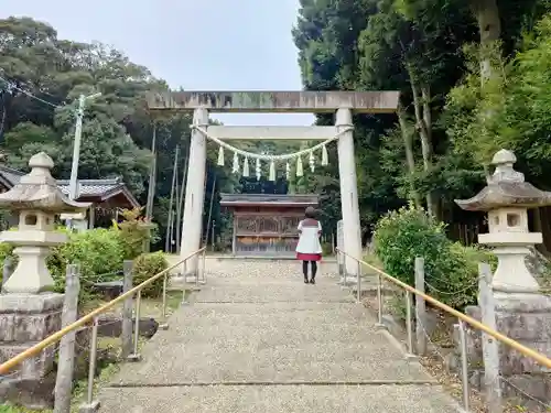 五社神社の鳥居