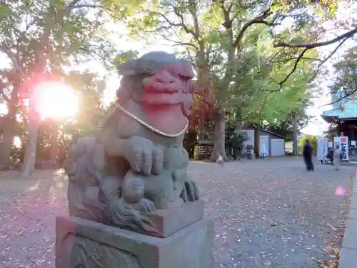 篠原八幡神社の狛犬