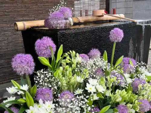 上尾御嶽神社の手水