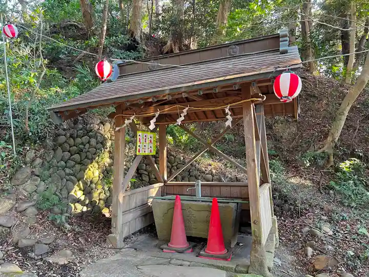龍尾神社の手水舎