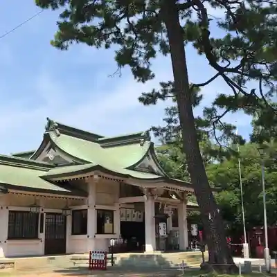 羽田八幡宮の本殿・本堂