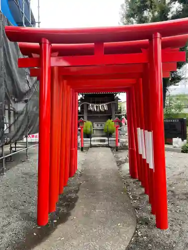 相模原氷川神社の鳥居