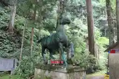 三佛寺の狛犬