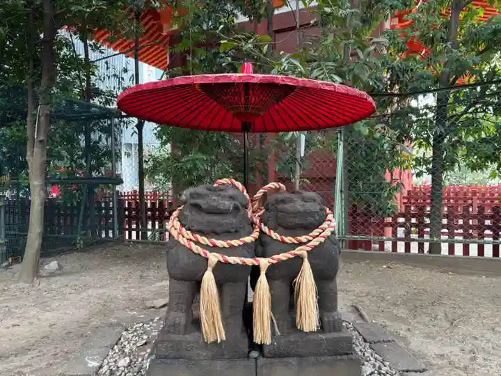 浅草神社の狛犬
