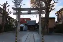 本木御嶽神社の鳥居