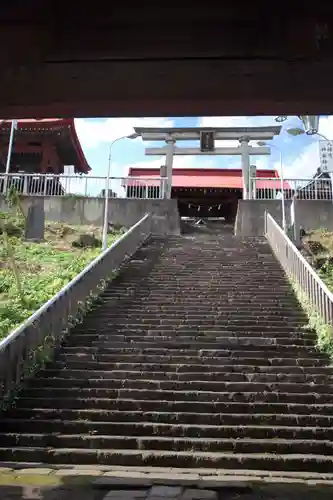 上野国一社八幡八幡宮の鳥居