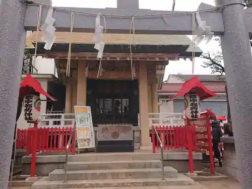 皆中稲荷神社の本殿・本堂
