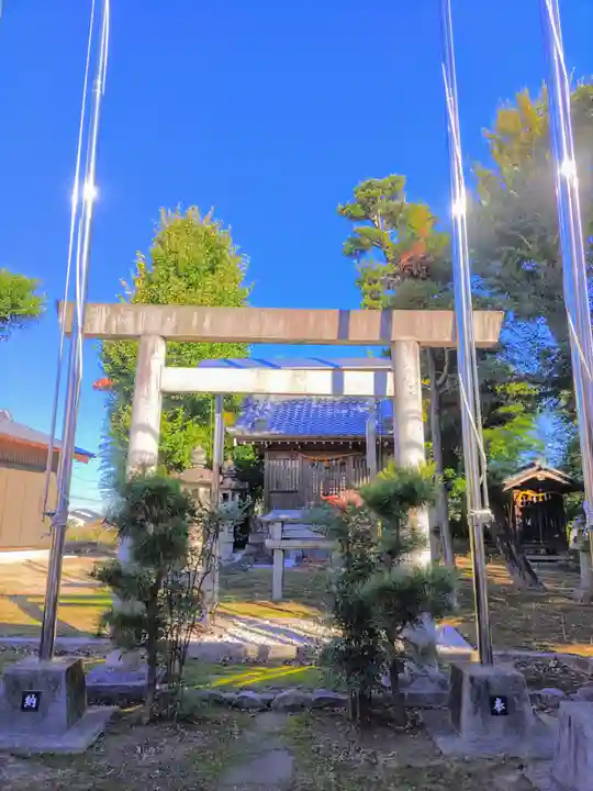 神明社(稲島)の鳥居