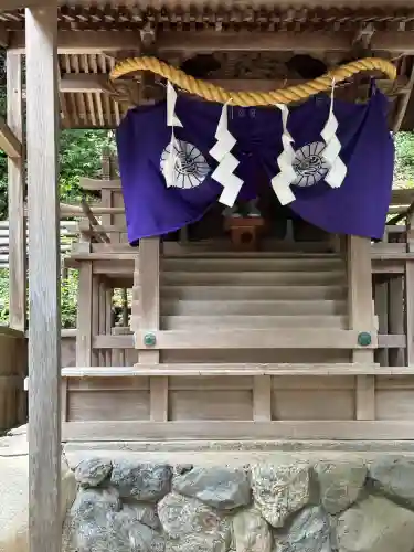 御髪神社の本殿・本堂