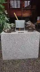 行田八幡神社の狛犬