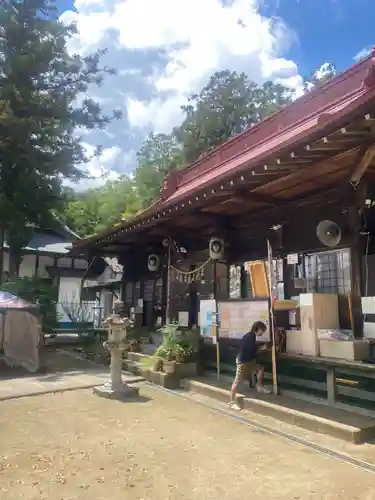 岡部春日神社～👹鬼門よけの🌺花咲く🌺やしろ～(福島県)