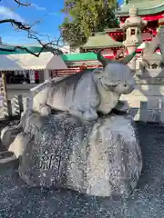 上野天満宮の狛犬