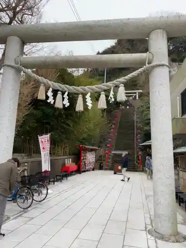 遠見岬神社の鳥居