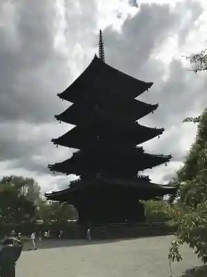 東寺(教王護国寺)の塔
