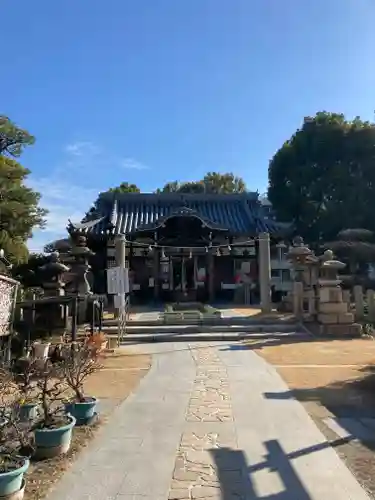 蒲田神社の本殿