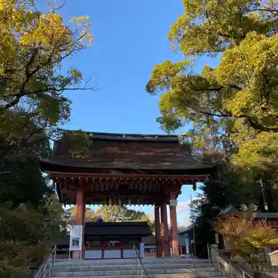 津島神社の山門・神門