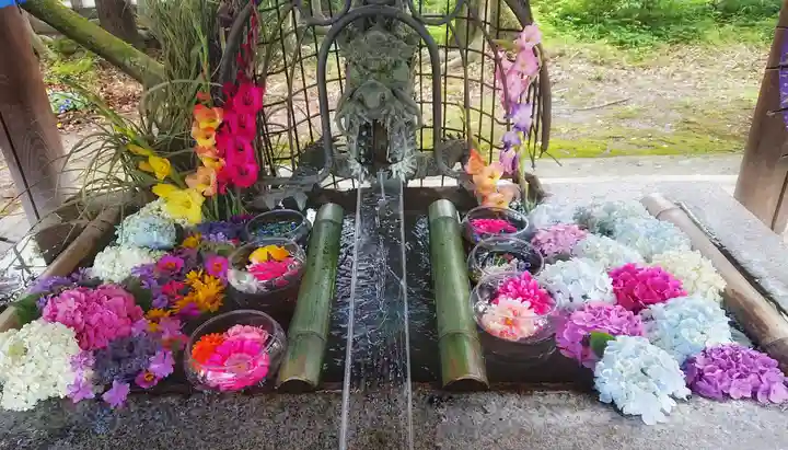 若宮神明社の手水舎