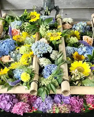 江南神社の手水舎