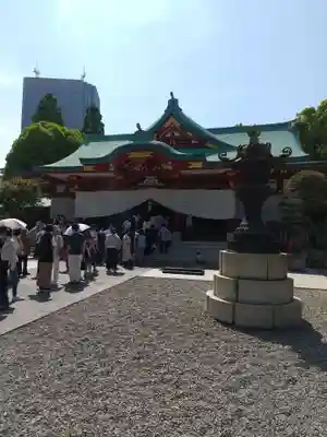 日枝神社の本殿・本堂