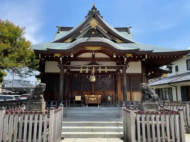 鵜ノ木八幡神社の本殿・本堂
