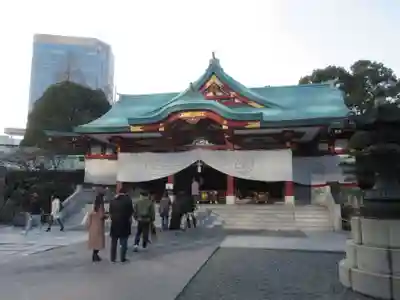 日枝神社の本殿・本堂