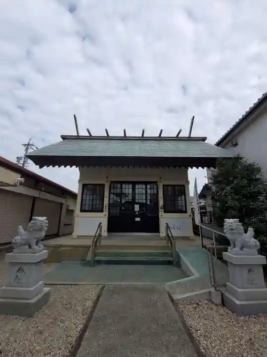 高師原神社の本殿・本堂